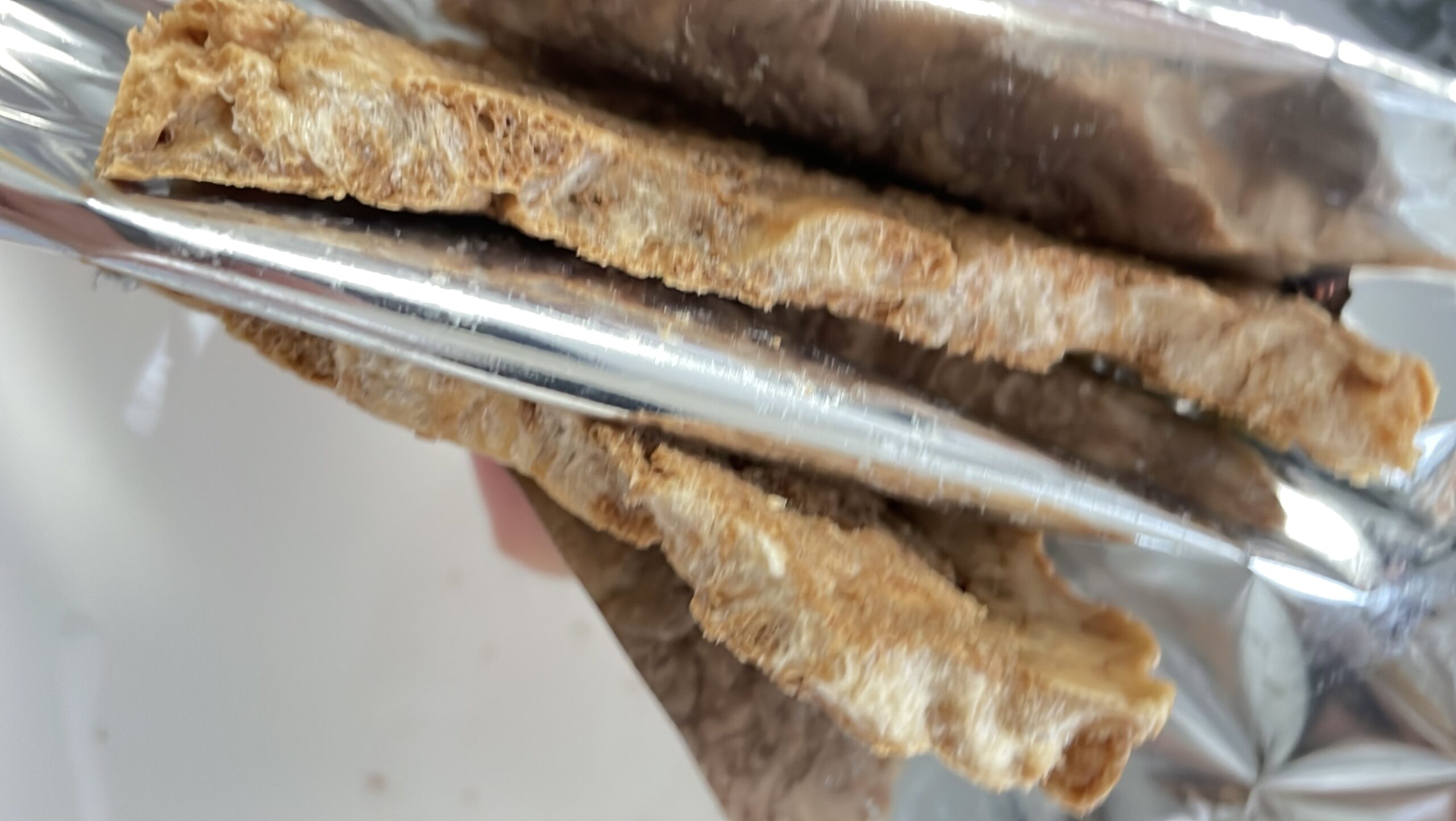 チョコべぇの断面
